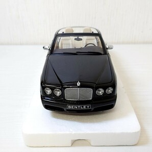 ケ15【80】1円～ ミニチャンプス MINICHAMPS 1/18 ミニカー ベントレー アズール Bentley Azure 2006 Black ブラックの画像4