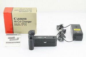 ◆難あり◆キャノン Canon AE MOTOR DRIVE FN + Ni-Cd PACK FN + Ni-Cd Charger MA/FN