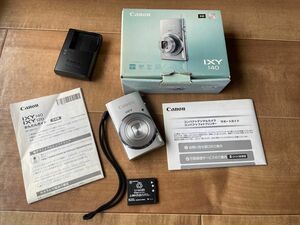 IXY 140 シルバー Canon キャノン デジカメ イクシー 取説付　コンパクトデジタルカメラ 即日発送　#GT-Rの家