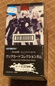☆新品未開封　NieR:Automate ニーアオートマタ クリアカードコレクションガム 2B 9S A2 アダム イヴ 1BOX ☆