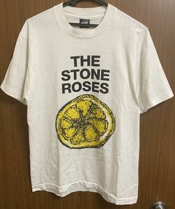 レア 90s THE STONE ROSES ビンテージ Tシャツ L USA製 バンドTシャツ vintage / oasis the smiths primal scream blur radiohead nirvana