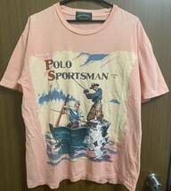 レア 90s POLO COUNTRY ビンテージ Tシャツ M POLO SPORTSMAN ラルフローレン vintage 古着 名作 RALPH LAUREN ポロ カントリー_画像1