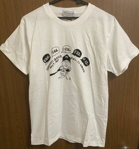 レア 南海ホークス 加藤英司 1987年 2000本安打達成記念 Tシャツ M 未使用 タグ付 80s 当時物 阪急ブレーブス 近鉄バファローズ プロ野球 