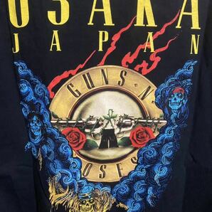 レア GUNS N' ROSES 2017 大阪 限定 Tシャツ M バンドTシャツ OSAKA / metallica nirvana motley crue aerosmith led zeppelin magadethの画像4