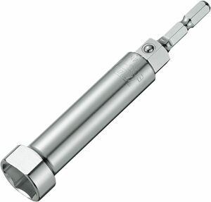 トップ工業 (TOP) 電動ドリル用 レースウェイ用ソケット ロングタイプ 対辺17mm 電動手動兼用 13mmレンチ使用可能 E