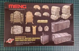 モンモデル MENG MODEL 1/35 現用アメリカ軍個人装備携行品