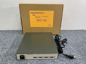 ④ IMAGENICS 音声 バランス入力、アンバランス出力変換器 BUC-160 XLR→RCA 音声フォーマット変換器 動作品 F07