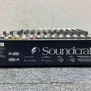 ④ Soundcraft サウンドクラフト アナログミキサー 12ch EFX8 音響機器 音楽機材 音出し確認済み 現状品 D07の画像7