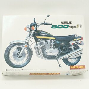  not yet constructed Aoshima 1/12 scale naked bike series No.12 KAWASAKI 900 super 4 plastic model construction instructions none box . put ... equipped 