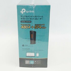 未使用 未開封 TP-Link Wi-Fi 6 ルーター Archer AX5400 4804+574Mbps 11axの画像3