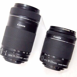 ジャンク品 Canon EOSKiss X7i 一眼レフカメラ EFS 55-250㎜ EFS 18-55㎜ 撮影 カメラの画像6
