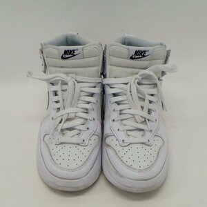 中古 ナイキ NIKE ダンク ハイ スニーカー ホワイト 24.5㎝ DH3718-100