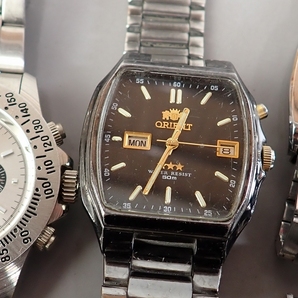 AC-4246◆SEIKO オリエント 自動巻 テクノス ELGIN など 腕時計まとめて 手巻 クオーツ メンズレディースの画像4