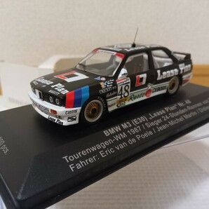 IXO 1/43 BMW M3（E30) WTTC 1987 Spa 24-hrs race Winner #48 HEKORSA特注の画像7