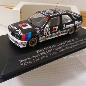 IXO 1/43 BMW M3（E30) WTTC 1987 Spa 24-hrs race Winner #48 HEKORSA特注の画像1
