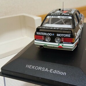 IXO 1/43 BMW M3（E30) WTTC 1987 Spa 24-hrs race Winner #48 HEKORSA特注の画像4