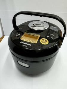 【43600.0417KA】◇未使用品◇開封保管品◇　Panasonic 炊飯器 SR-KB055-K ブラック　2015年製　三合炊き　　