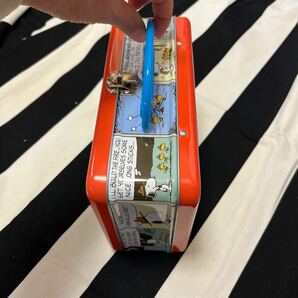 新品 昭和レトロ スヌーピー 缶トランク ビーグル スカウト スヌーピー ミュージアム の画像2