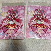 プリキュア デリシャスパーティデラッサ、、プリキュアキュアプレシャス下敷きニコセット新品_画像1