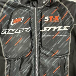 HYOD ヒョウドウ STU107D HYOD D3O iD RASH GUARD ブラックグラフィック Mサイズ 中古美品の画像9