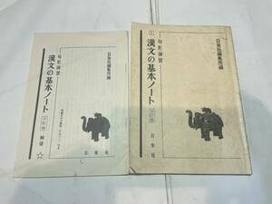 漢文の基本ノート　日栄社
