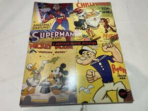 カートゥーン　ムービーポスター　スーパーマン　トム＆ジェリー　ポパイ　ミッキーマウス　コレクション　コレクターブック