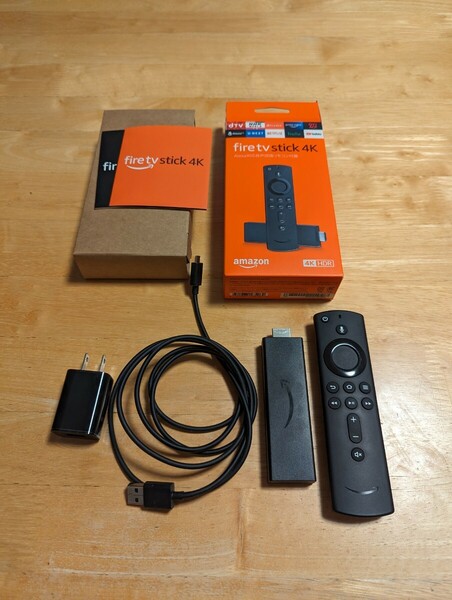 Amazon Fire TV Stick 4K - Alexa対応音声認識リモコン付属 ストリーミングメディアプレーヤー 動作確認済み初期化済み