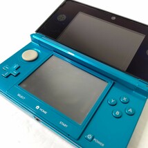 Nintendo　ニンテンドー3DS アクアブルー　画面極美品　任天堂　ゲーム機_画像8