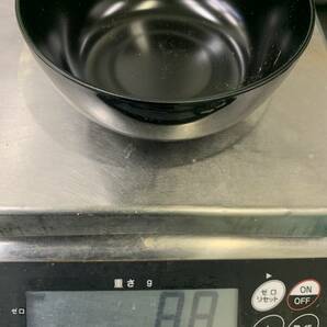 高級割烹料理屋から引き上げ！(黒)汁椀 蓋なし 20個セット 福岡県NO1の画像7