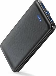 新品未使用　モバイルバッテリー 【人気新登場 超軽量 超薄型】 大容量 軽量 12000mAh 極薄モデル