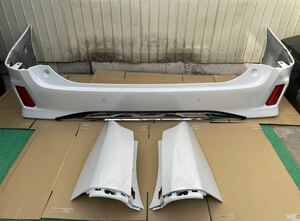 極上美品Toyota Alphard/Vellfire30 Genuine 後期 リアBumper モデリスタ リアスポイラーincluded GGH30W/AGH35/AYH30/35W カラー070