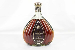 ☆1円【未開栓 古酒】COURVOISIER COGNAC XO クルボアジェ コニャック XO グリーンボトル 本体のみ☆サ