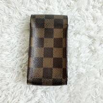 ルイヴィトン　ダミエ　シガレットケース　LOUIS VUITTON エテュイ タバコケース ブラウン系_画像4