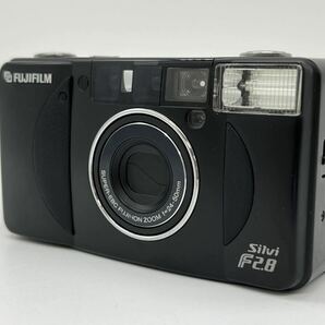 【 FUJIFILM Silvi F2.8 SUPER-EBC FUJINON ZOOM f 24-50mm カメラ 】 フジフィルム コンパクト フィルムカメラ フィルム ブラックの画像5