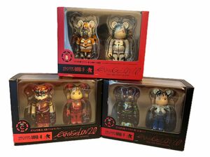 【BE@RBRICK ベアブリック ヱヴァンゲリヲン新劇場版：序、破シリーズ　2pc ３箱セット