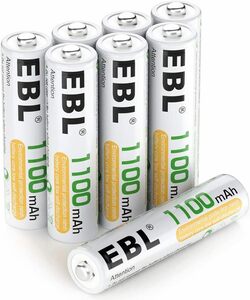  single 4 battery *8 EBL single 4 battery rechargeable 1100mAh nickel water element rechargeable battery, storage case attaching 8 pack battery single 4 rechargeable rechargeable single 