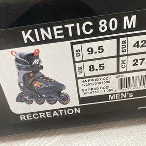 使用回数少ない K2 インラインスケート キネティック KINETIC 80 27.5cmの画像10