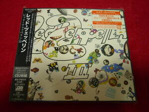 LED ZEPPELINⅢ★レッド・ツェッペリンⅢ★国内盤・デラックス・エディション/紙ジャケ/2CD/初回生産分/解説歌詞対訳付/1970年3rd/2014年