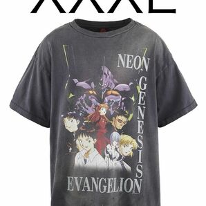 ☆XXXL☆セントマイケル × エヴァンゲリオン Tシャツ☆ブラック☆24SS☆