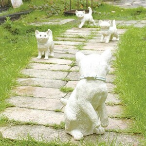 ガーデニングオーナメント ねこ 猫 ネコ おしゃれ 北欧 動物 庭のオーナメント オブジェ ガーデン 置き物