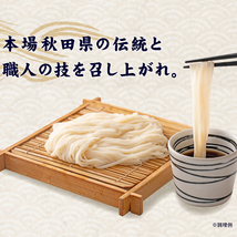 稲庭うどん 4食 稲庭 饂飩 コシ 強い 手延べ干しめん 喉ごし 美味しい 手綯い てない 老舗 無限堂 製麺 ご当地 ザルうどん ポスト投函_画像6