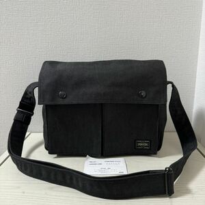 【新品】PORTER ポーター ショルダーバッグ SMOKY スモーキー ブラック　黒　592-06582