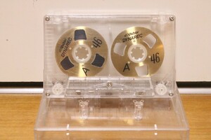 [ nail equipped goods ]Victor Victor DYNAREC open reel manner cassette tape 46 Gold 