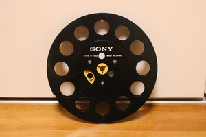 【美品】SONY 7号 メタルリール ブラック TYPE R-7MB 空リール