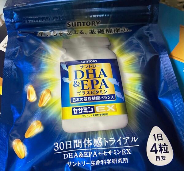 EPA DHA セサミンEX サントリー EX サプリメント