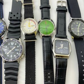 【ジャンク品おまとめ売り3】現状品 20本セット メンズ腕時計 SEIKO5 セイコー5 ファーブルルーバ HMT ORIS オリス CITIZEN シチズンの画像3