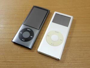 Y0477★\1～Apple/アップル　家庭用　iPod　nano/デジタルオーディオプレイヤー　本体　model:A1320/A1199