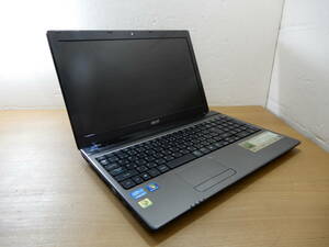 Y0520★\～ASUS/エイサー　家庭用　Aspire 5750　ノートパソコン　Windows:7　CORE:i5　本体　model:P5WE0