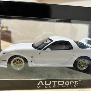 希少オートアート RX-7 1/18 アンフィニ FD3S Autoart 頭文字D イニシャルDの画像7