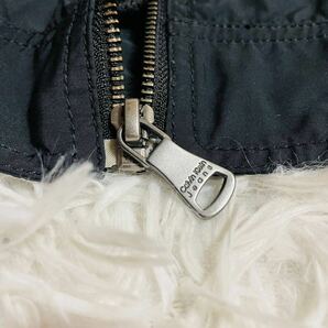 名作●Calvin Klein Jeans カルバンクライン 裏地 メッシュ シングル ライダースジャケット アウター ブルゾン キルティング メンズ（L）の画像4